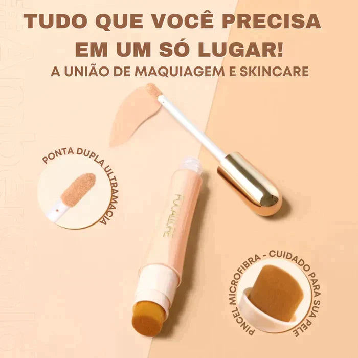 Base Femitta Focallure 2 em 1- Hidratante e Anti-rugas