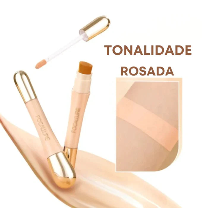 Base Femitta Focallure 2 em 1- Hidratante e Anti-rugas