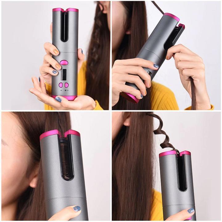 Modelador de Cachos Sem Fio- Auto-Curler