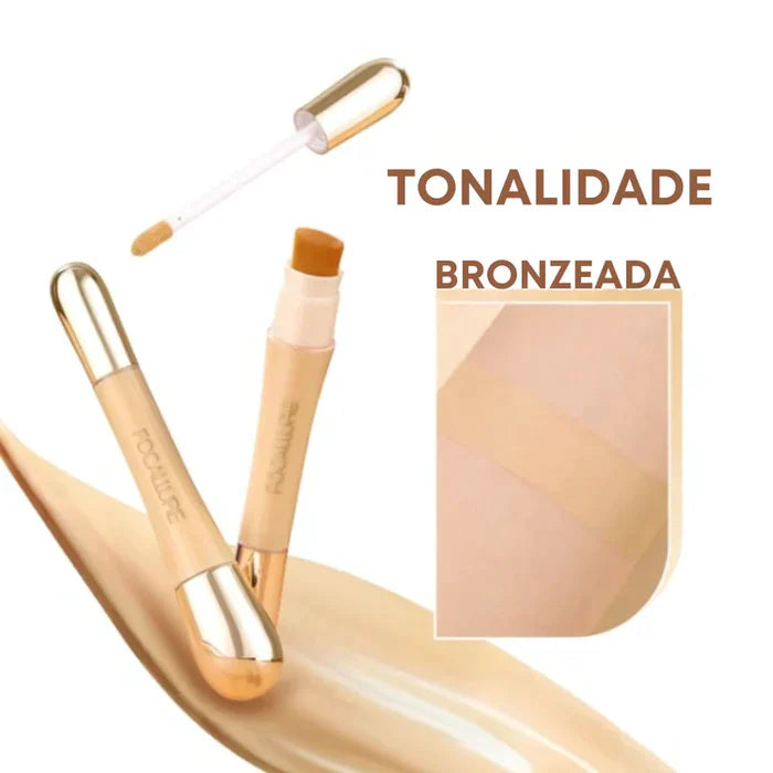 Base Femitta Focallure 2 em 1- Hidratante e Anti-rugas