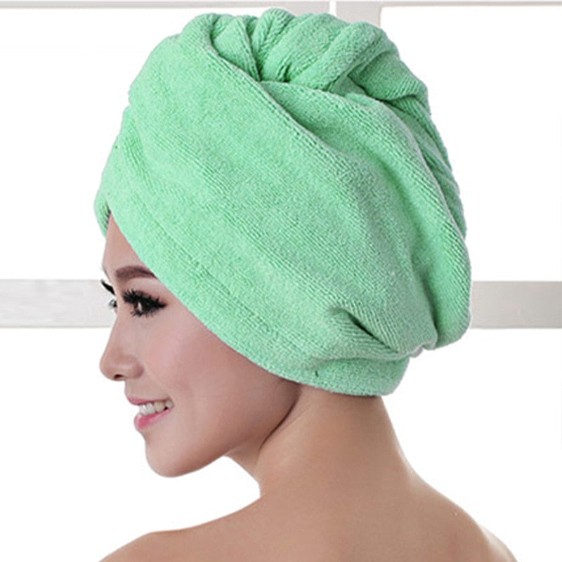 Toalha de Microfibra Seca Cabelo - Antifrizz