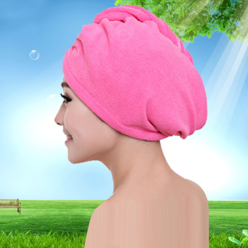 Toalha de Microfibra Seca Cabelo - Antifrizz