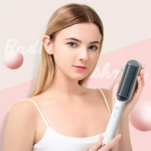 Anion Hair Escova de cabelo 3 em 1 - Alisa, Seca e Hidrata
