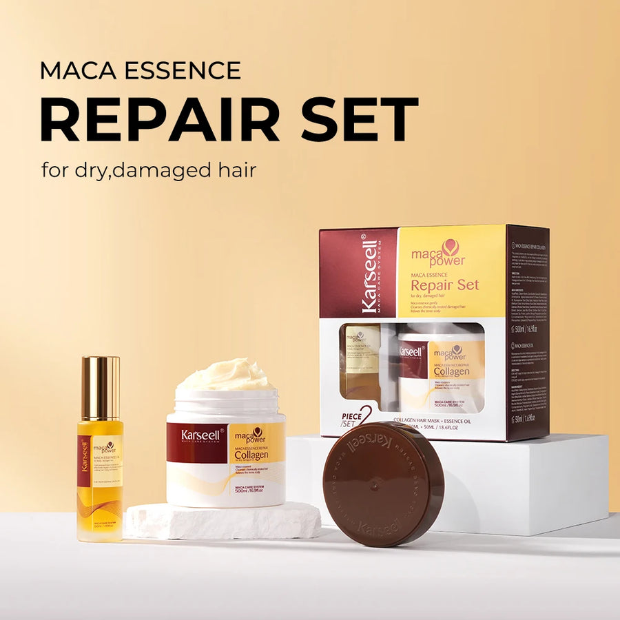 Kit Tratamento Karseell - Cabelos secos, danificados, quimicamente tratados