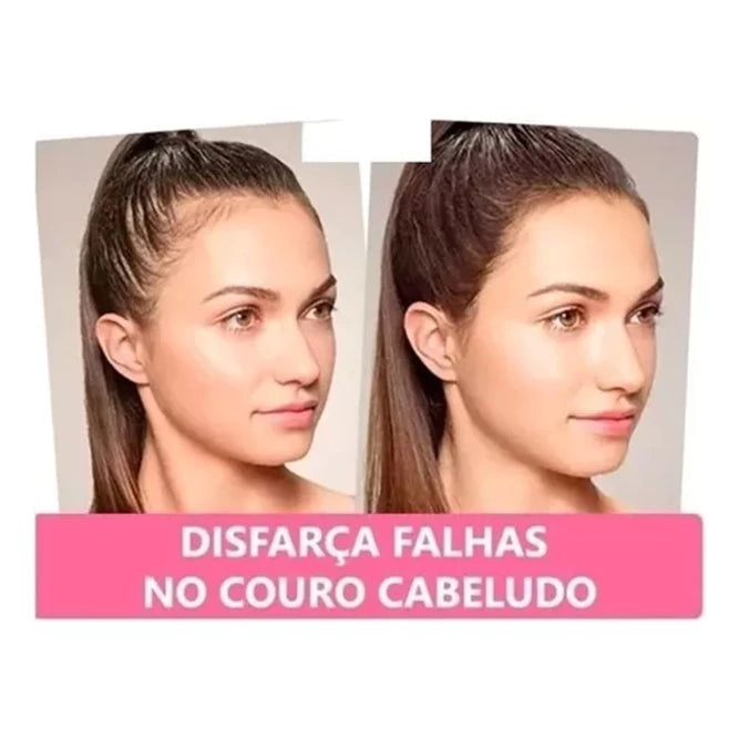 Maquiagem de Cabelo - Falhas no cabelo e Fios Brancos