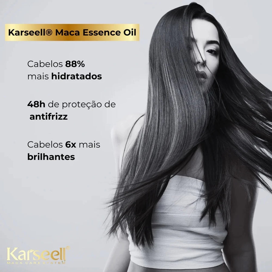 Óleo Capilar Kerseel - Cabelos fracos e danificados
