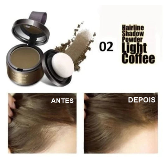 Maquiagem de Cabelo - Falhas no cabelo e Fios Brancos