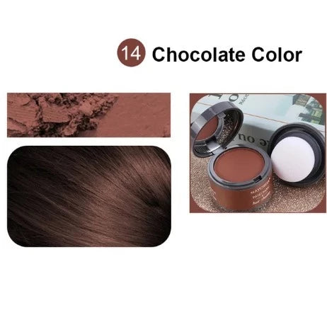 Maquiagem de Cabelo - Falhas no cabelo e Fios Brancos