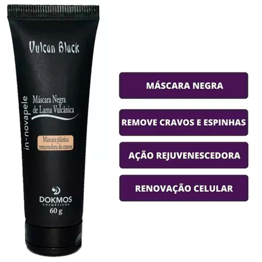 Black Máscara Facial - Removedora de Cravos