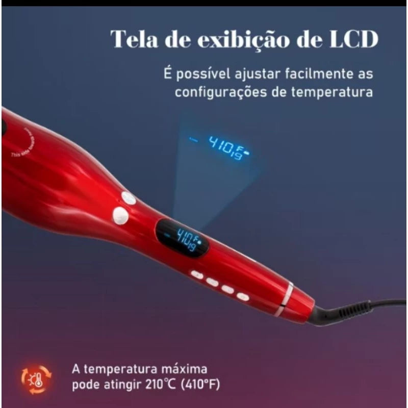 Modelador de Cabelos Iron Titanium- Cachos perfeitos