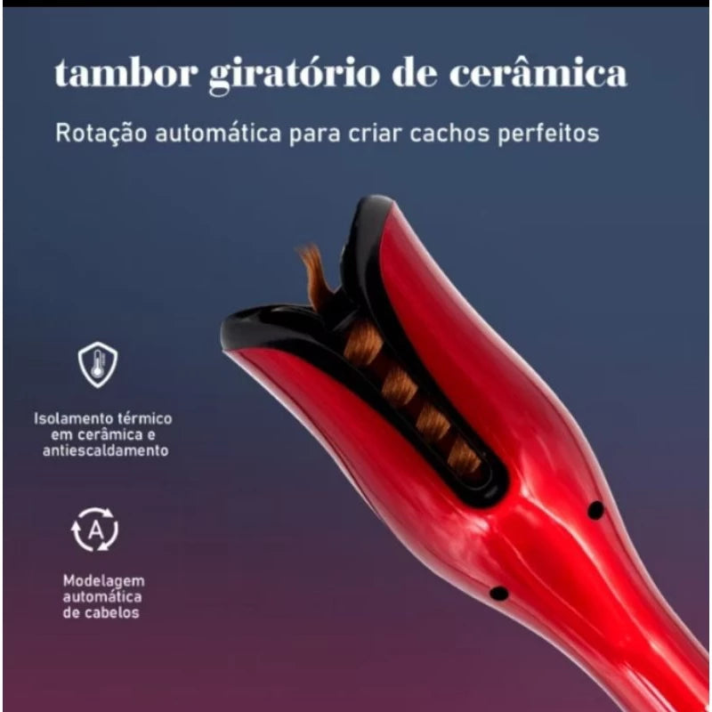 Modelador de Cabelos Iron Titanium- Cachos perfeitos